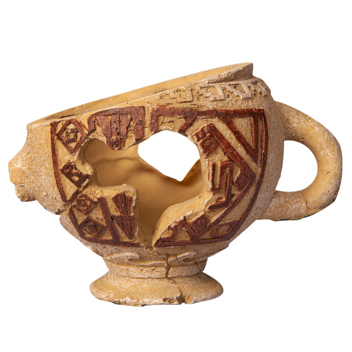 Ornament Buried Broken Jar 13.5wx9dx9cmh