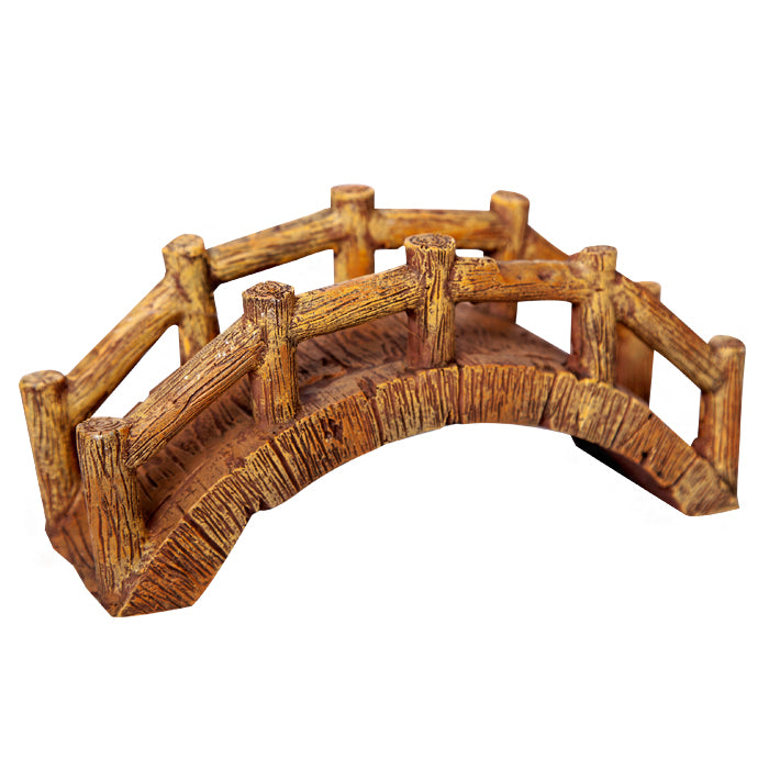 Ornament Wooden Bridge 13.5wx5dx6cmh