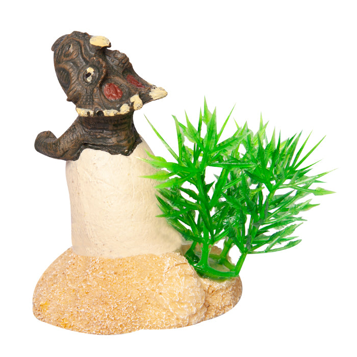 Ornament Hatching Baby Centrosaurus 4.5wx4dx6cmh