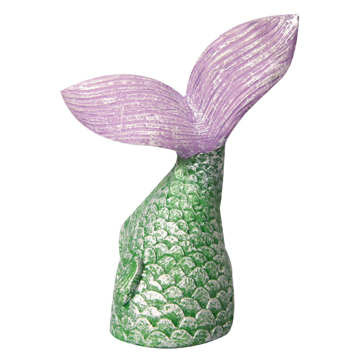 Ornament Mermaids Tail 8.5wx4.5dx10.5cmh