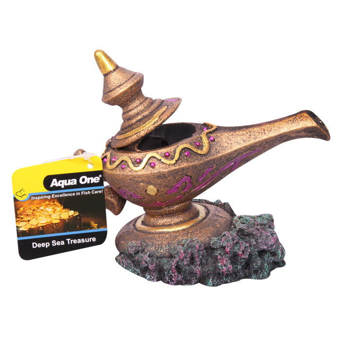 Aqua One Ornament Genie Lamp 14x9x10.5cmH