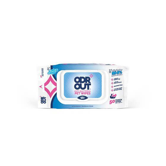 Odr Out Pet Wipes 50 Pack