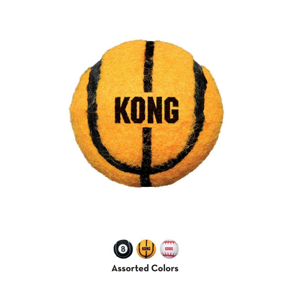 Kong Toy Sport Balls Medium 3pk
