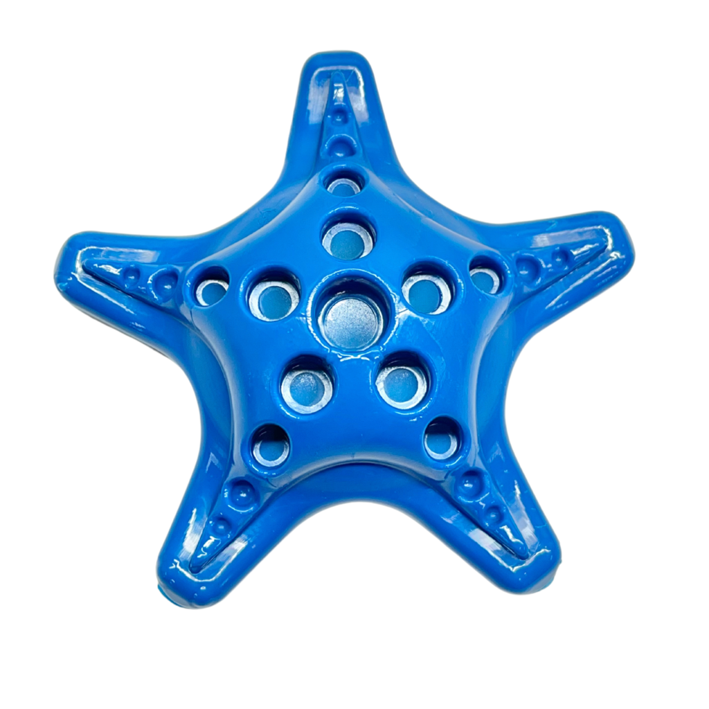 Nylon Starfish Blue Chew Toy