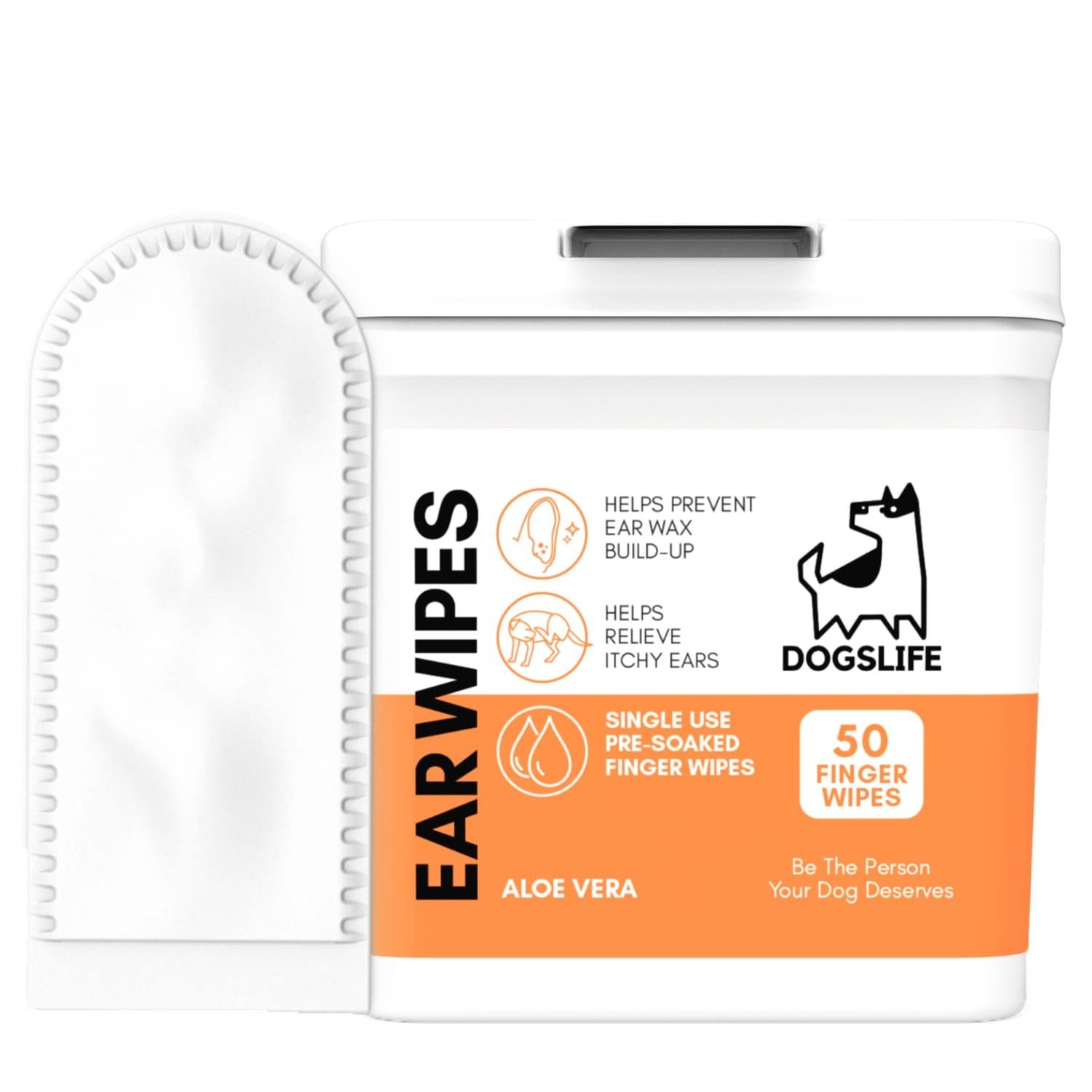 Dogslife Dog Ear Wipes 50pk