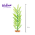 Plastic Plant Long Leaf Green