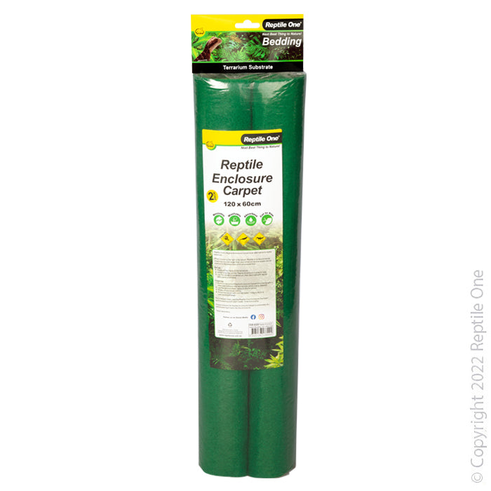 Reptile Enclosure Carpet Reusable 120 X 60cm 2pk