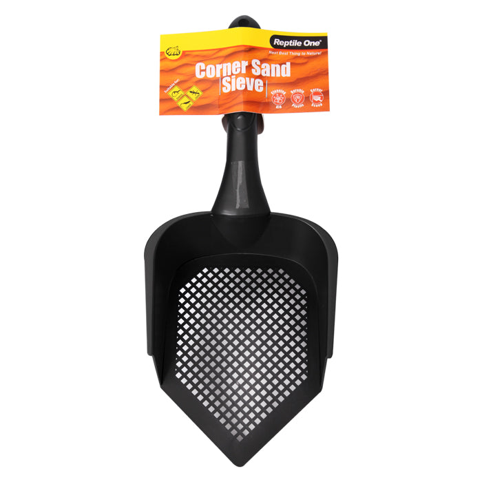 Reptile One Sand Sieve Plastic Corner Scoop 31x13cm