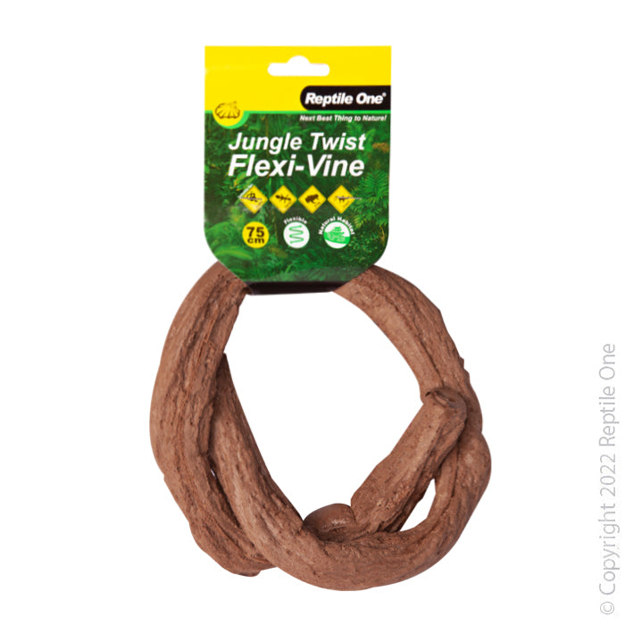 Reptile One Plant Reptile Flexi Vine Jungle Twist Rattan Palm 75cm