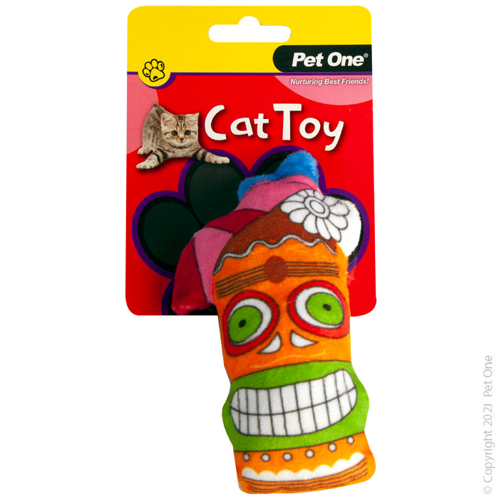 Cat Toy Plush Tiki Drink 14cm
