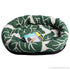 Bed Sm Animal Lounger 40x30cm Tropical Leaf