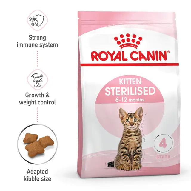 Royal Canin Cat Sterilised Kitten Dry 2kg