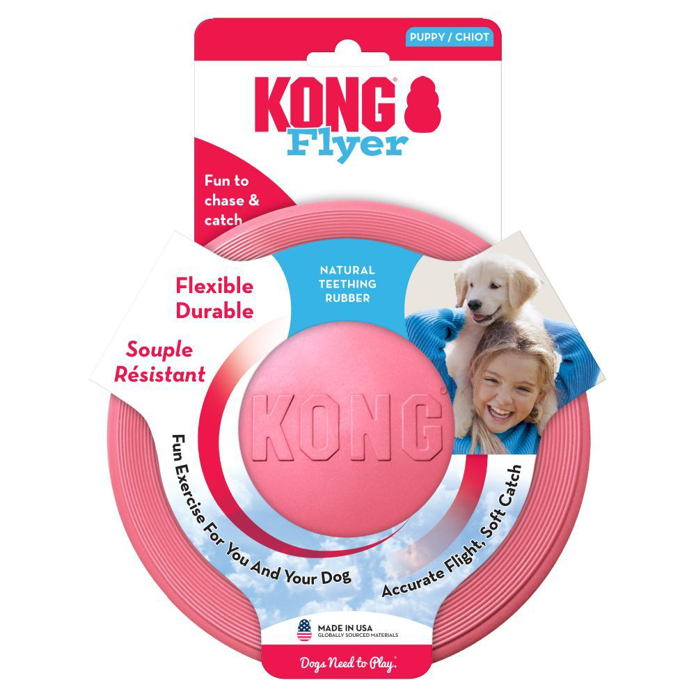 Kong Toy Flyer Puppy