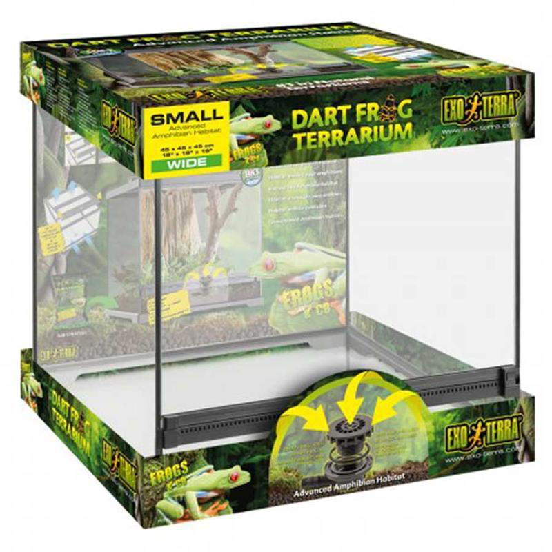 Exo Terra Terrarium Dart Frog 45 X 45 X 45cm