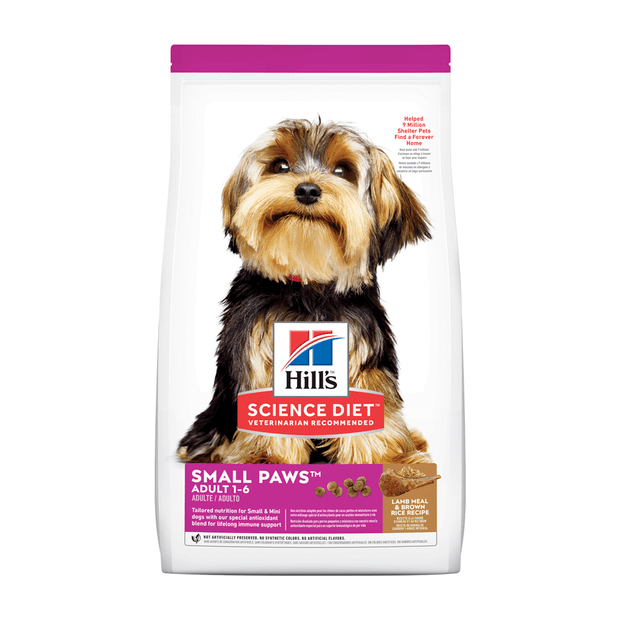Science Diet Dog Dry Small Paws Lamb 2kg