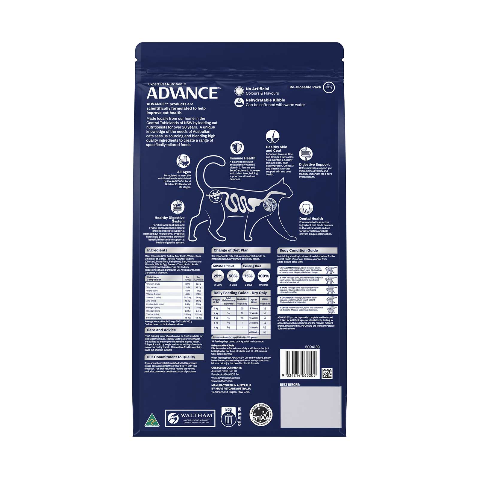 Advance Multi-Cat Adult Chicken And Ocean Fish