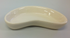 Ceramic Bowl Beige Kidney Shaped Med 13.5 X 8.5 X 2.5cm