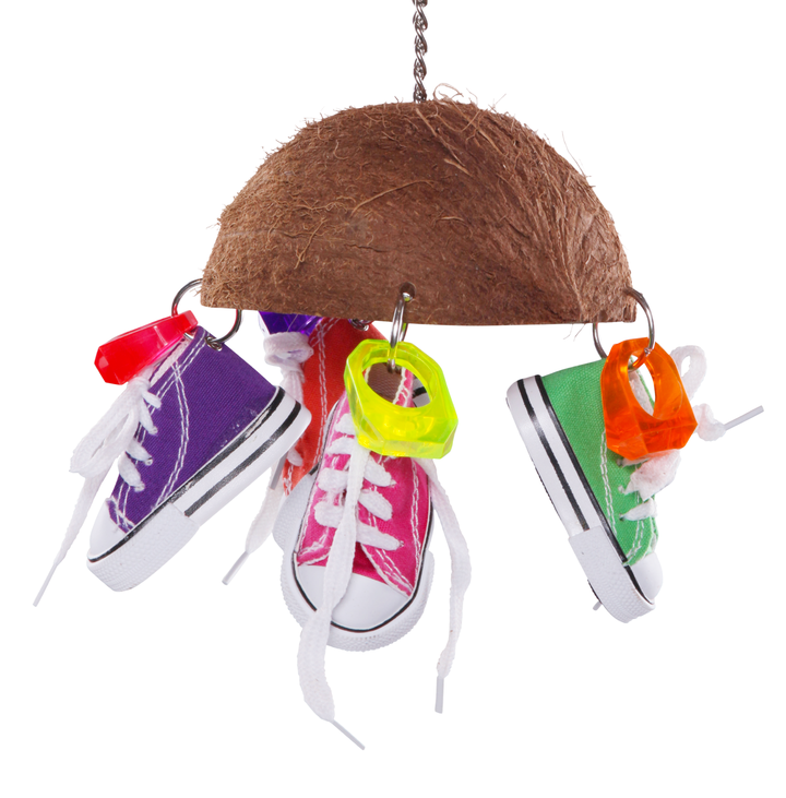 Bird Toy Coconut Sneakers Medium