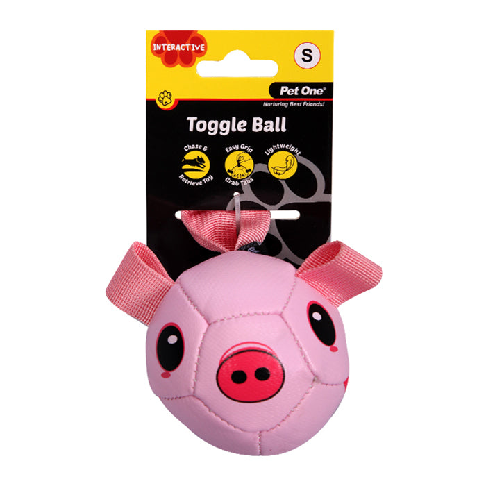 Dog Toy Interactive Toggle Ball Pig