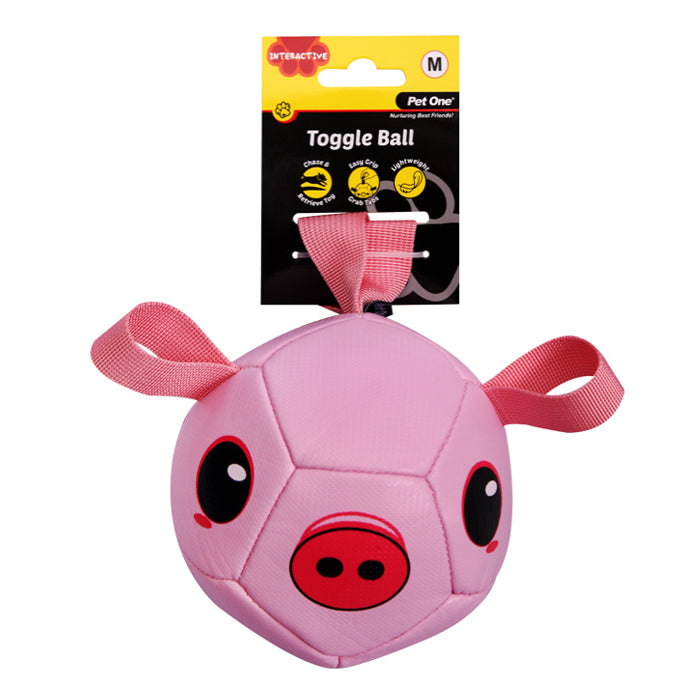 Dog Toy Interactive Toggle Ball Pig