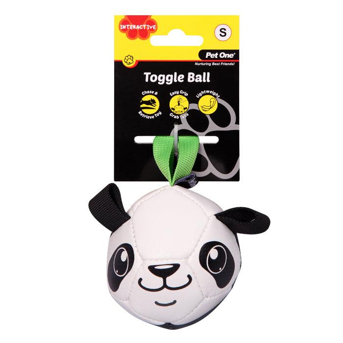 Dog Toy Interactive Toggle Ball Panda