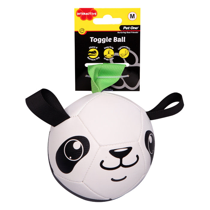 Dog Toy Interactive Toggle Ball Panda