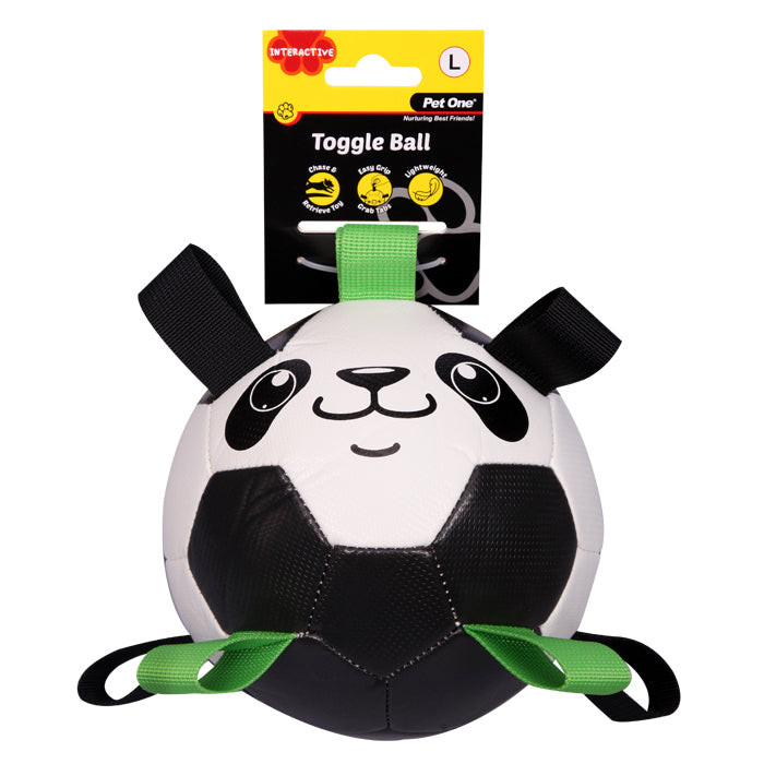 Dog Toy Interactive Toggle Ball Panda