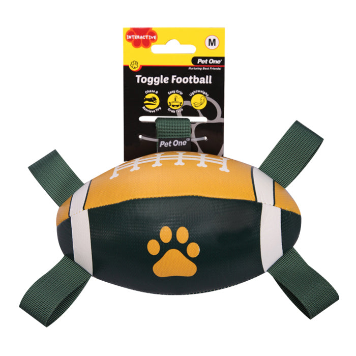 Dog Toy Interactive Football W Toggles
