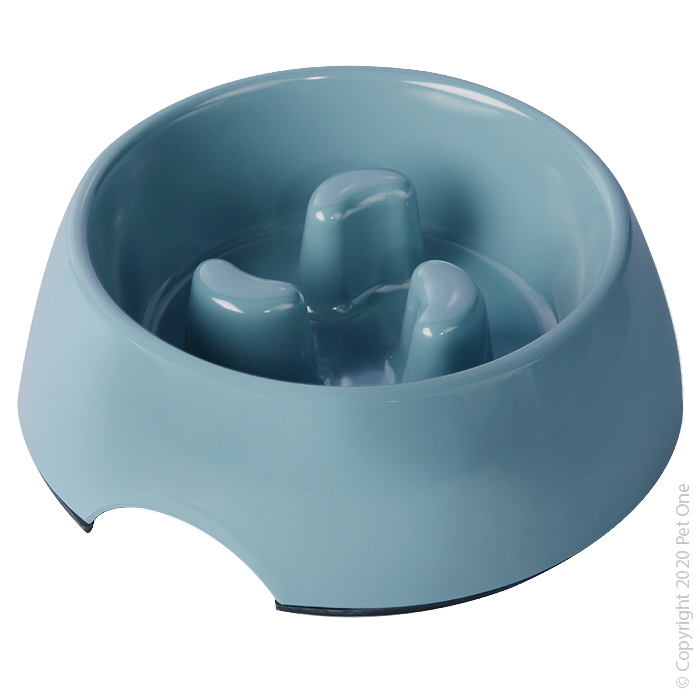 Bowl Melamine Slow 1200ml Blue Stone