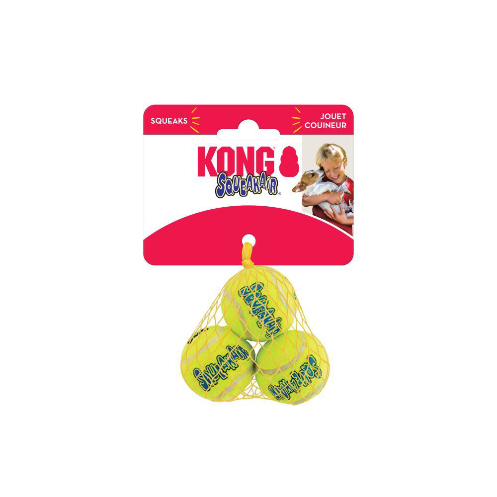 Kong Toy Squeaker Balls Xs 3pk