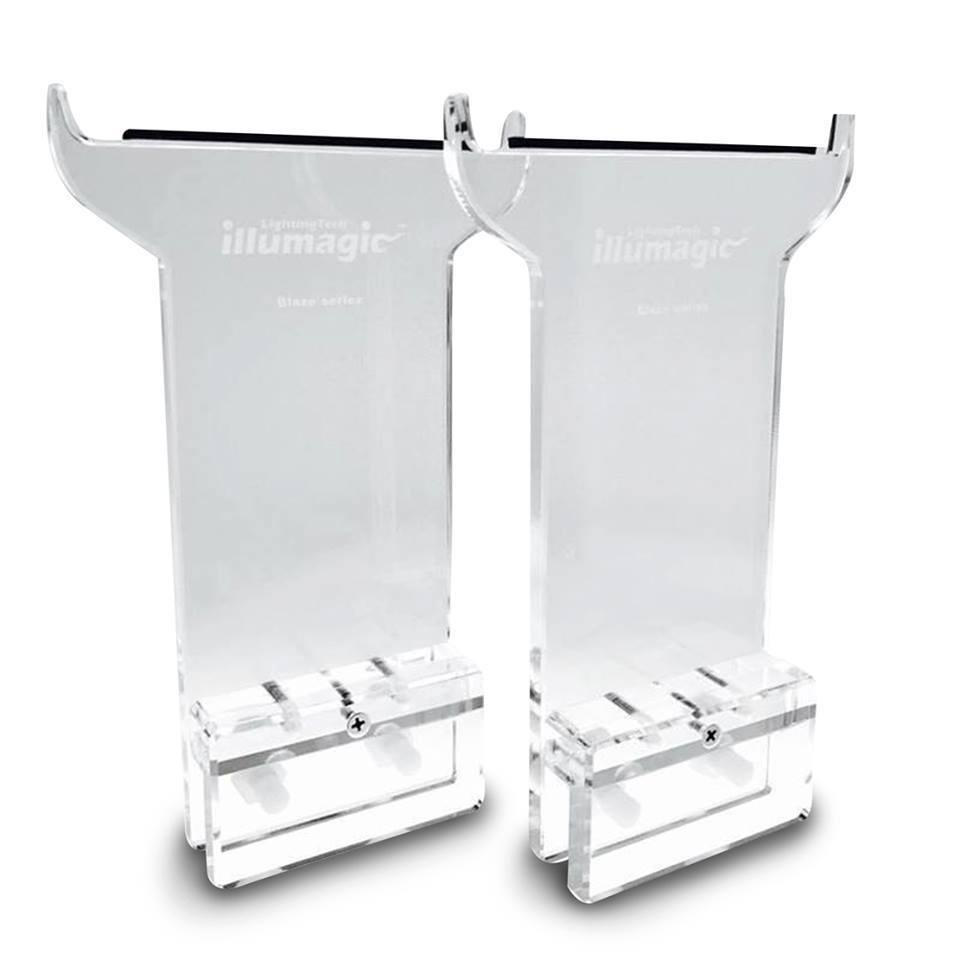 Illumagic Mounting Arm Rimless Acrylic Mounts