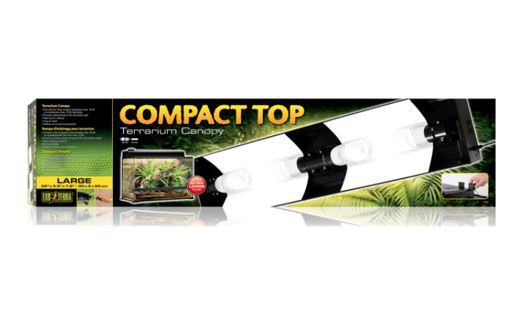 Exo Terra Compact Top Canopy Light Unit