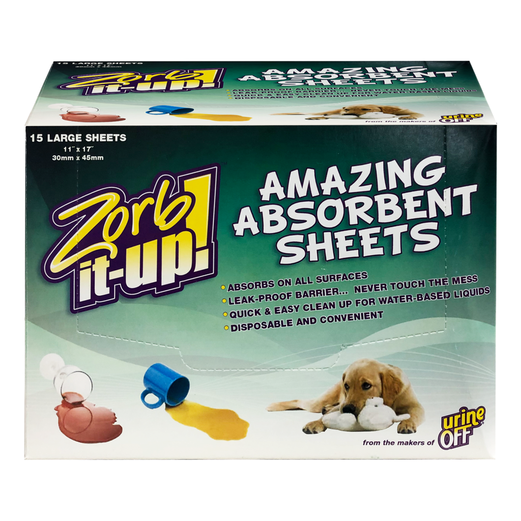 Urine Off Zorb-it-up Sheets 15pk