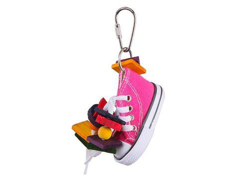 Bird Toy With Sneaker And Chips Small