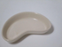 Ceramic Bowl Beige Kidney Shaped Large 16.3 X 10.3 X 3.5cm