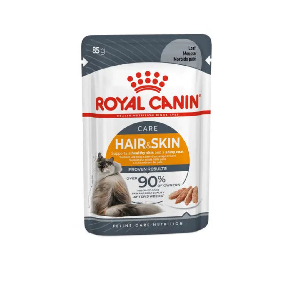 Royal Canin Cat Wet Hair and Skin Loaf 85g 12pk