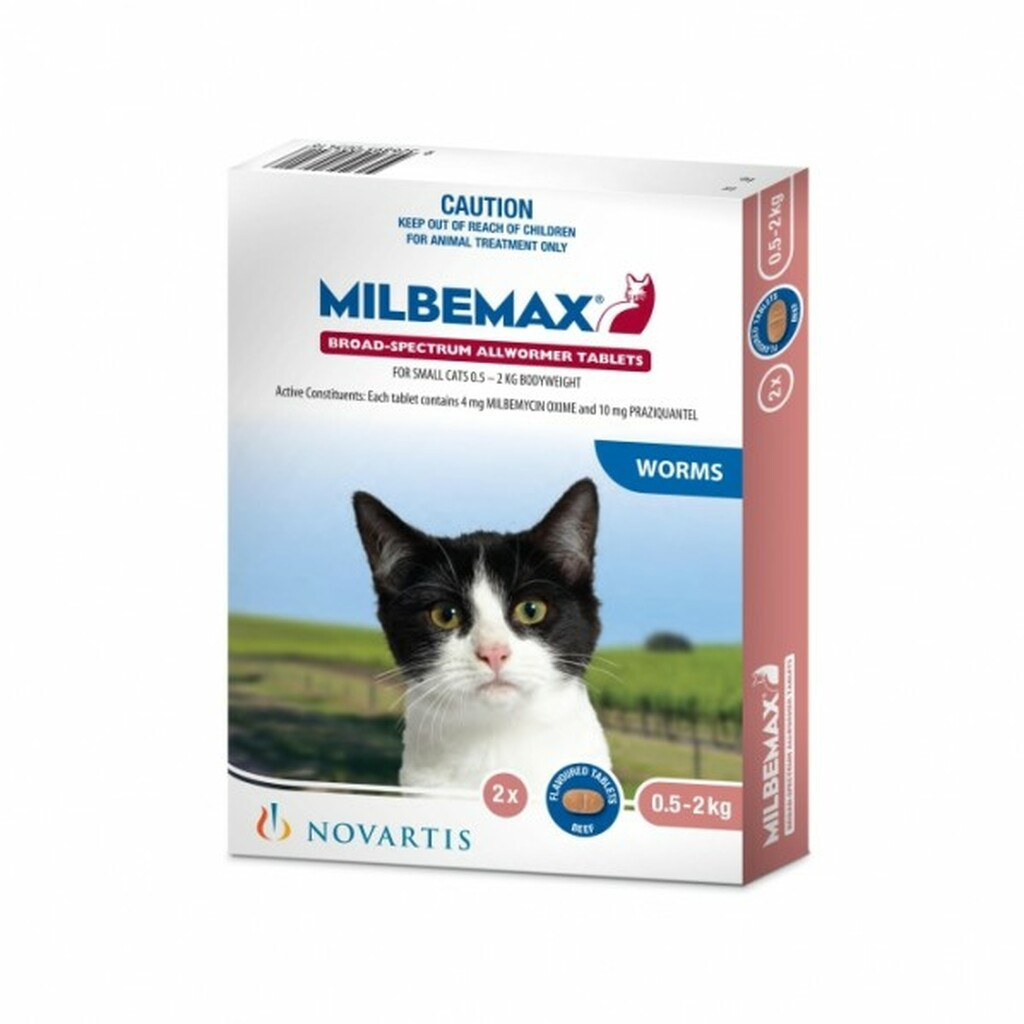 Milbemax Cat Under 2kg