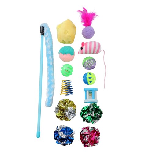 Pounce Cat Toy Variety Pack 15pk