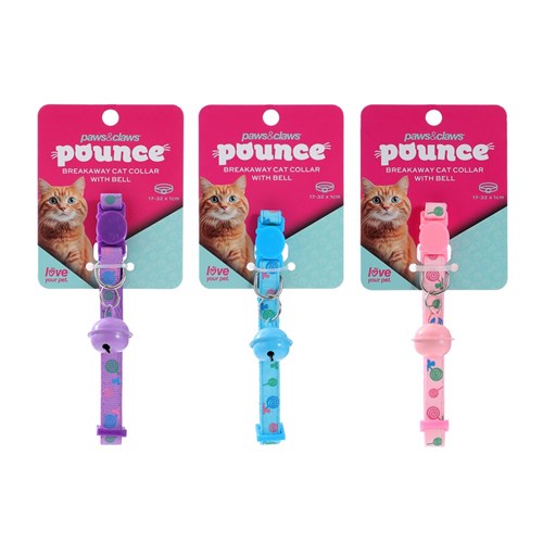 Pounce Breakaway Cat Collar