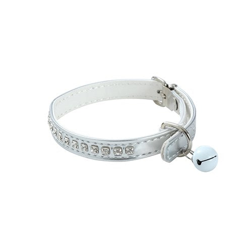 Pounce Diamonte Cat Collar