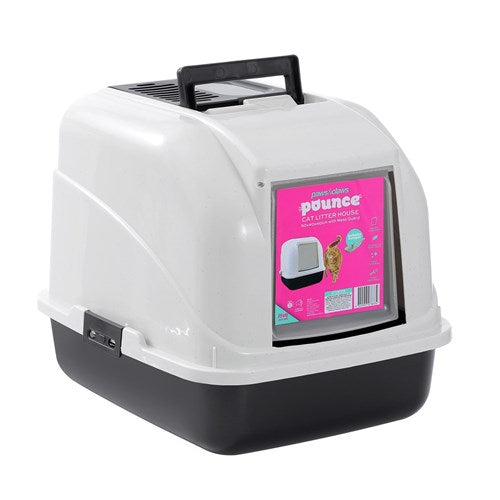 Pounce Cat Litter House w/Door