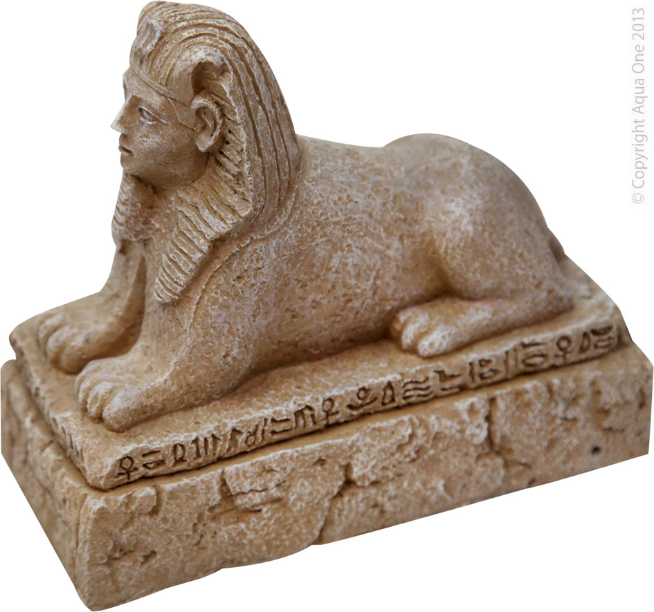 Ornament Led Sphinx 12.5x6x10.8cm