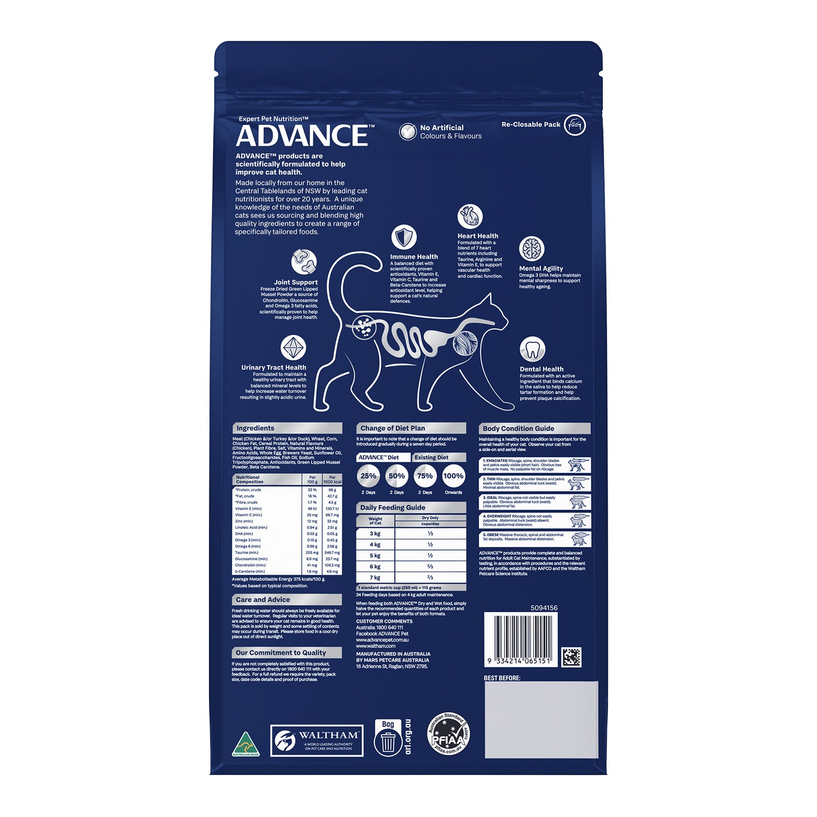 Advance Cat Adult Healthy Ageing Chicken