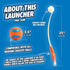 Chuckit 25M Pro Max Glow Launcher W/Max Glow Ball 63.5Cm (Medium 6Cm Balls)