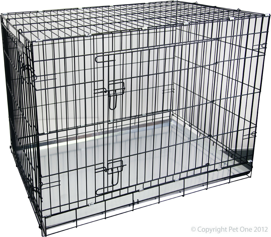 Pet One Dog Crate Metal 42in