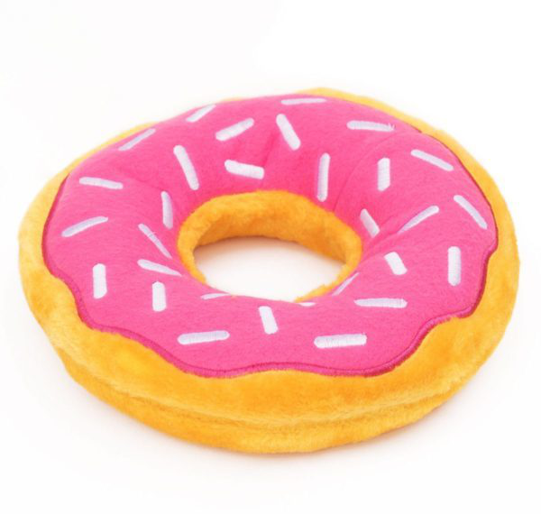 Zippypaws Jumbo Donutz Strawberry 26.5cm