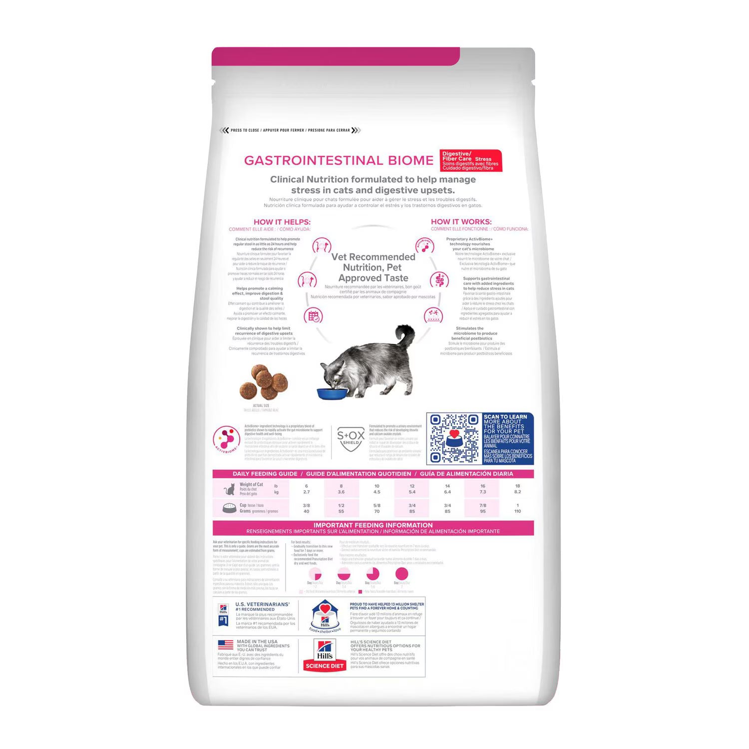 PD - Hills Prescription Diet GI Biome Dry Cat 1.8kg