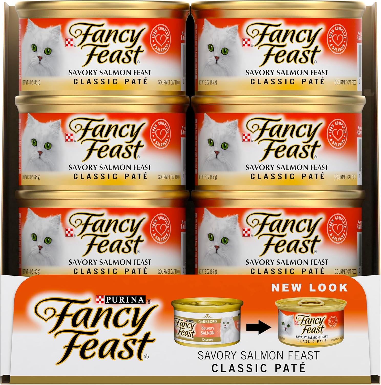 Fancy Feast 85g Savoury Salmon