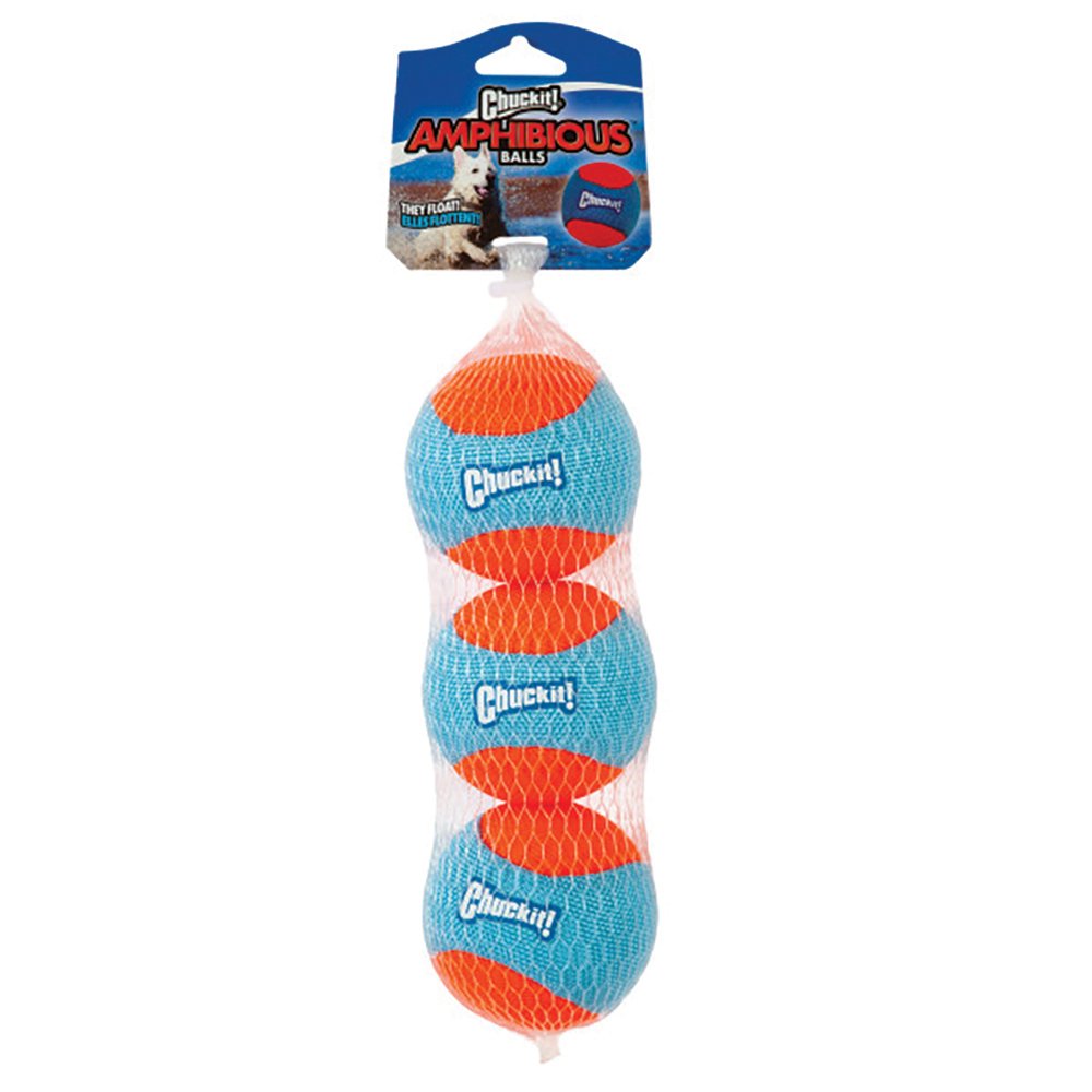 Chuckit Amphibious Balls Medium 6Cm - 3Pk