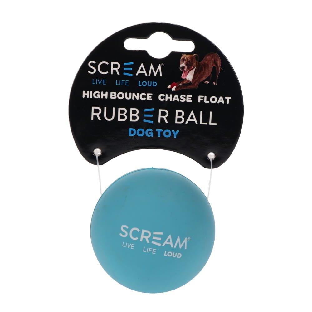Scream Rubber Ball Dog Toy Loud